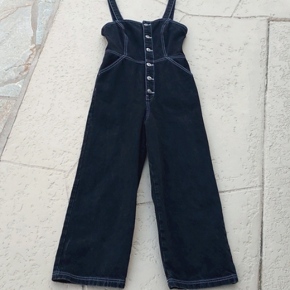 BDG Black Denim Jumpsuit